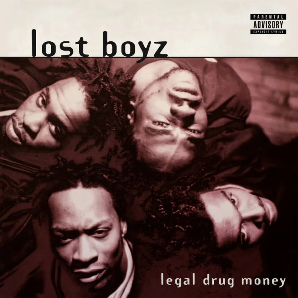 The front cover of the album "Legal Drug Money" by group Lost Boyz