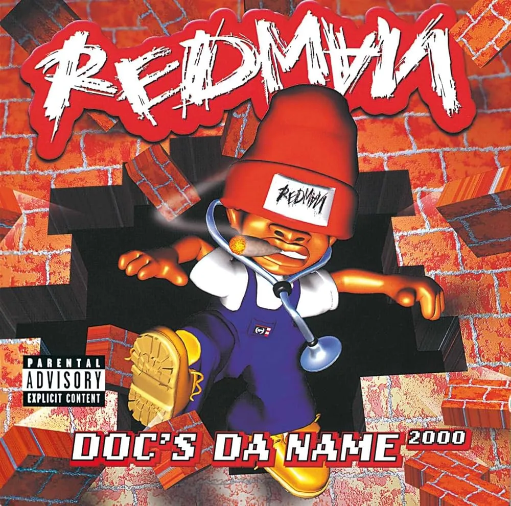 The front cover of the album "Doc’s da Name 2000" by rapper Redman